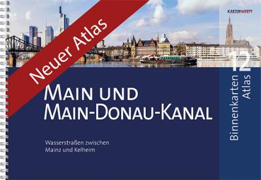 Kartenwerft Binnen Atlas 12 Main / Main-Donau-Kanal
